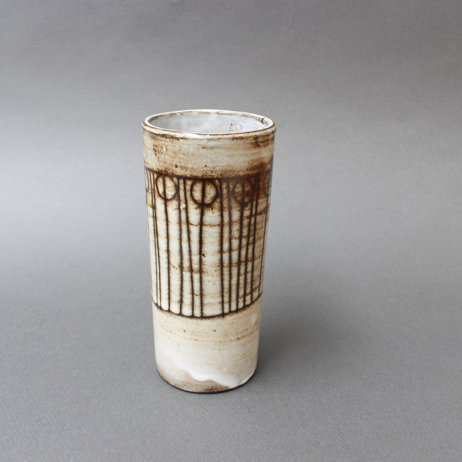 Mid-Century Ceramic Flower Vase by Jacques Pouchain - Atelier Dieulefit (circa 1960s)