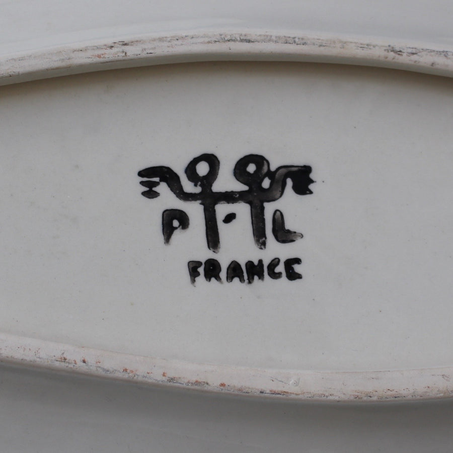 Ceramic Decorative Platter with Fish Motif by Jacques Pouchain (circa 1960s)