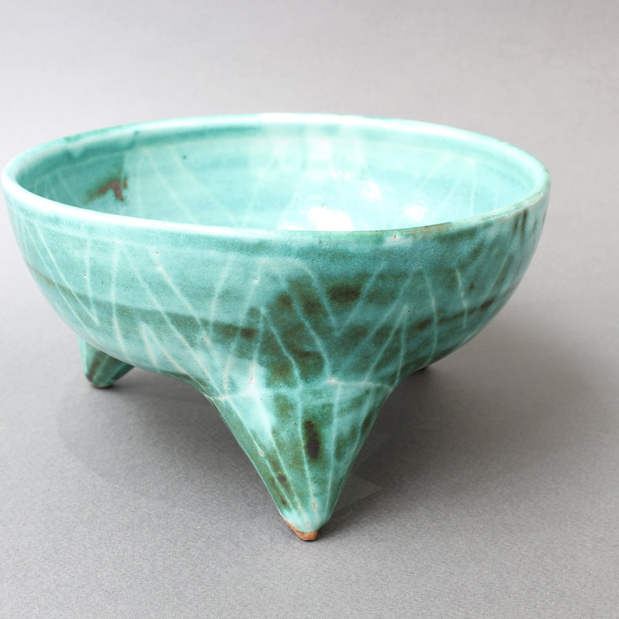 Mid-Century French Ceramic Bowl by Robert Picault (circa 1950s)