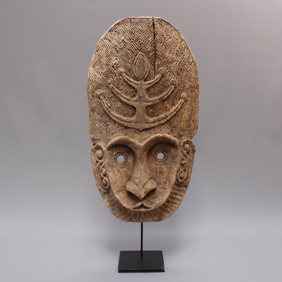 Timor Island Wooden Traditional Mask (Early 20th Century)