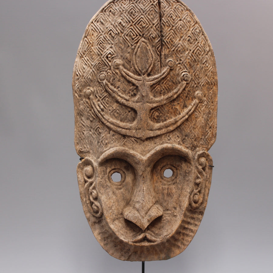 Timor Island Wooden Traditional Mask (Early 20th Century)