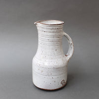 Mid-Century French Ceramic Pitcher by Pierlot (circa 1960s)