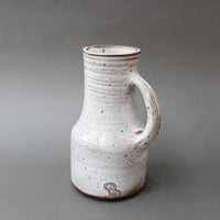 Mid-Century French Ceramic Pitcher by Pierlot (circa 1960s)