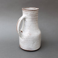 Mid-Century French Ceramic Pitcher by Pierlot (circa 1960s)