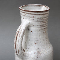 Mid-Century French Ceramic Pitcher by Pierlot (circa 1960s)