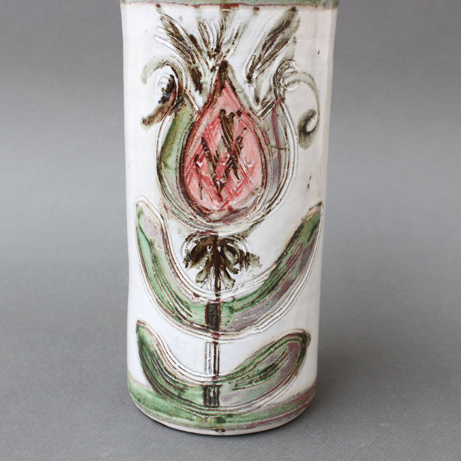 Mid-Century French Decorative Vase by Albert Thiry (circa 1960s)