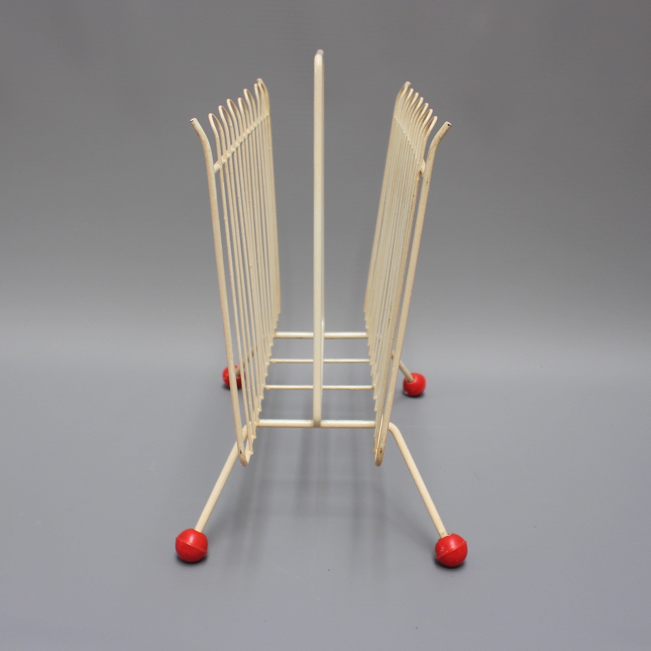 Wire Frame Atomic Magazine Rack (c. 1950s) – Bureau of Interior Affairs ...
