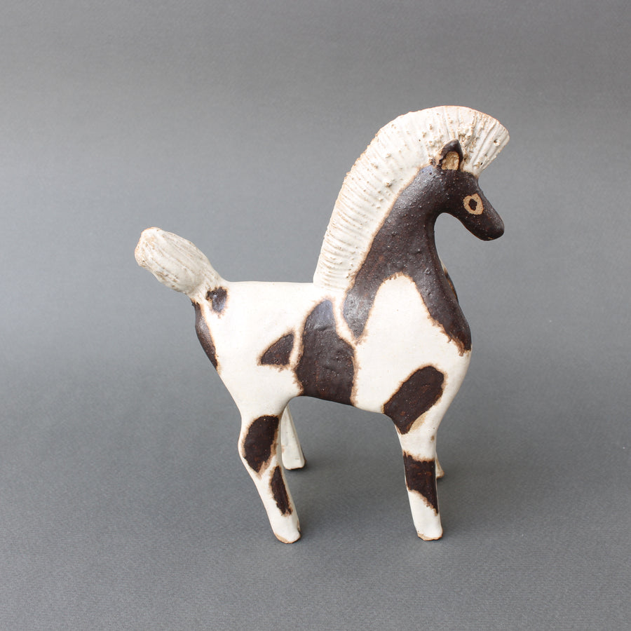 Ceramic Horse Sculpture by Bruno Gambone (circa 1980s)