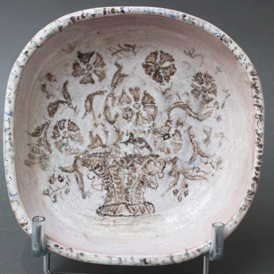 French Ceramic Bowl by Édouard Cazaux (circa 1930s)