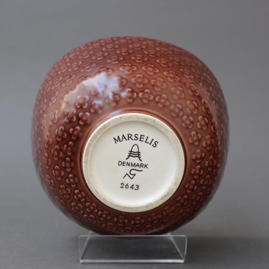 'Marselis' Porcelain Bowl by Nils Thorsson for Aluminia - Royal Copenhagen (Circa 1960s)