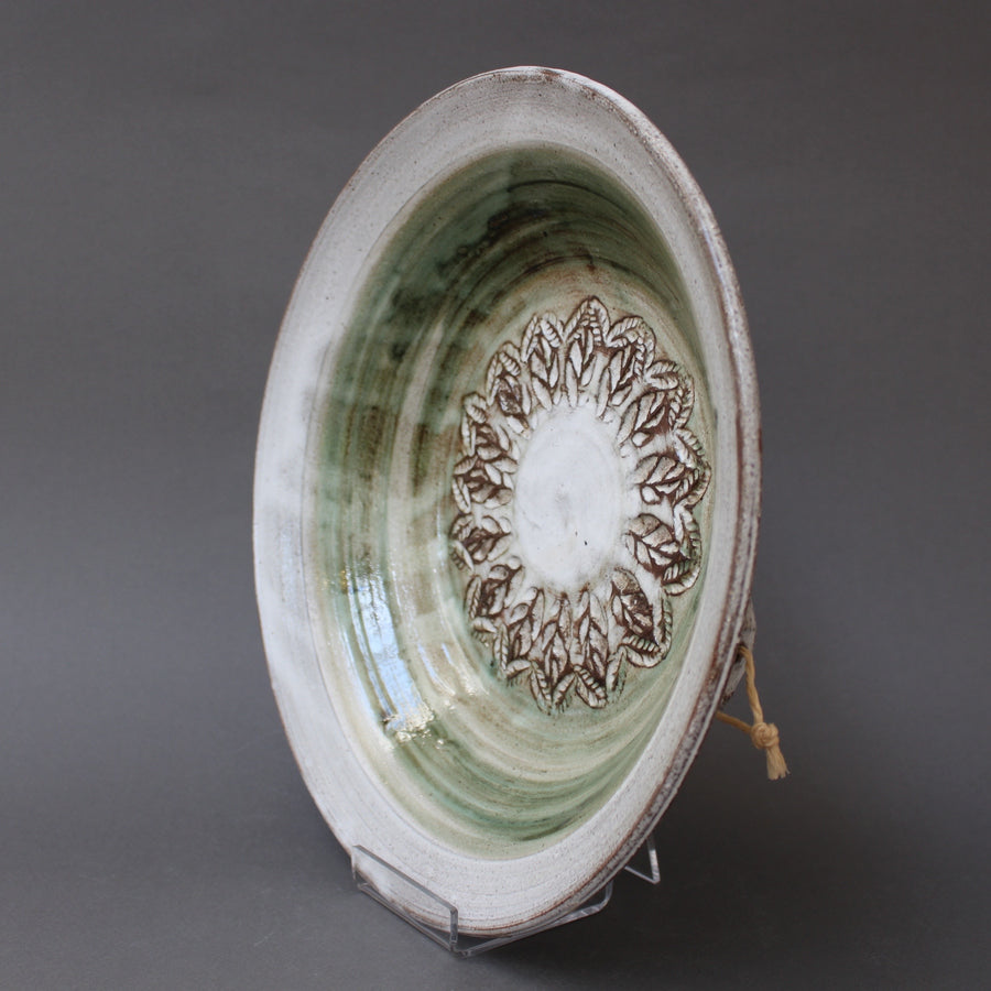 Mid-Century Decorative Ceramic Bowl by Albert Thiry (Circa 1960s)
