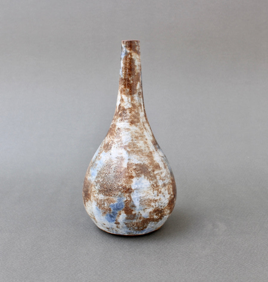 Mid-Century Ceramic Flower Vase by Alexandre Kostanda (circa 1960s) - Small