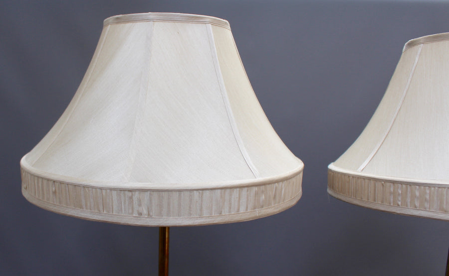 Pair of Standing Adjustable Lamps (c. Early 20th Century)