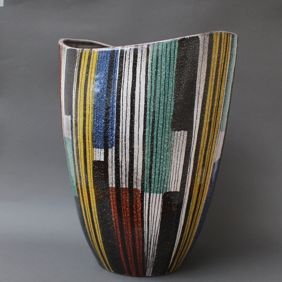 Mid-Century Italian Ceramic Vase (Circa 1950s)