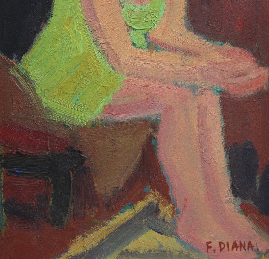 'Seated Woman' by François Diana (circa 1970s)