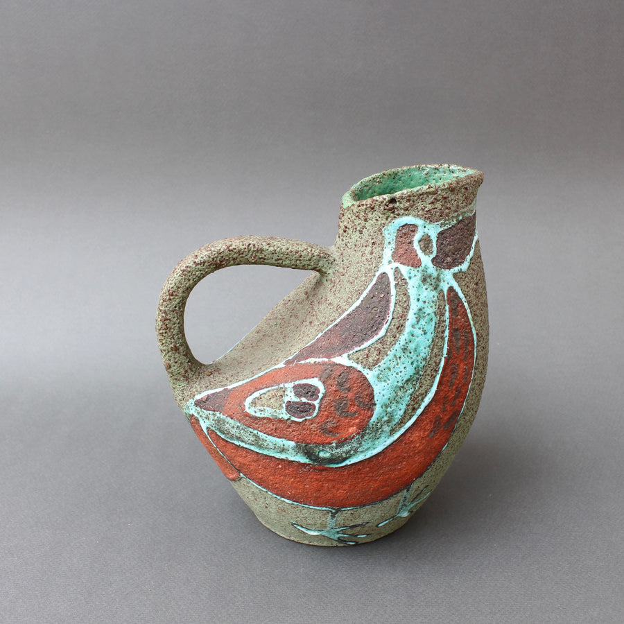 Mid-Century Ceramic Pitcher by Accolay (circa 1960s)