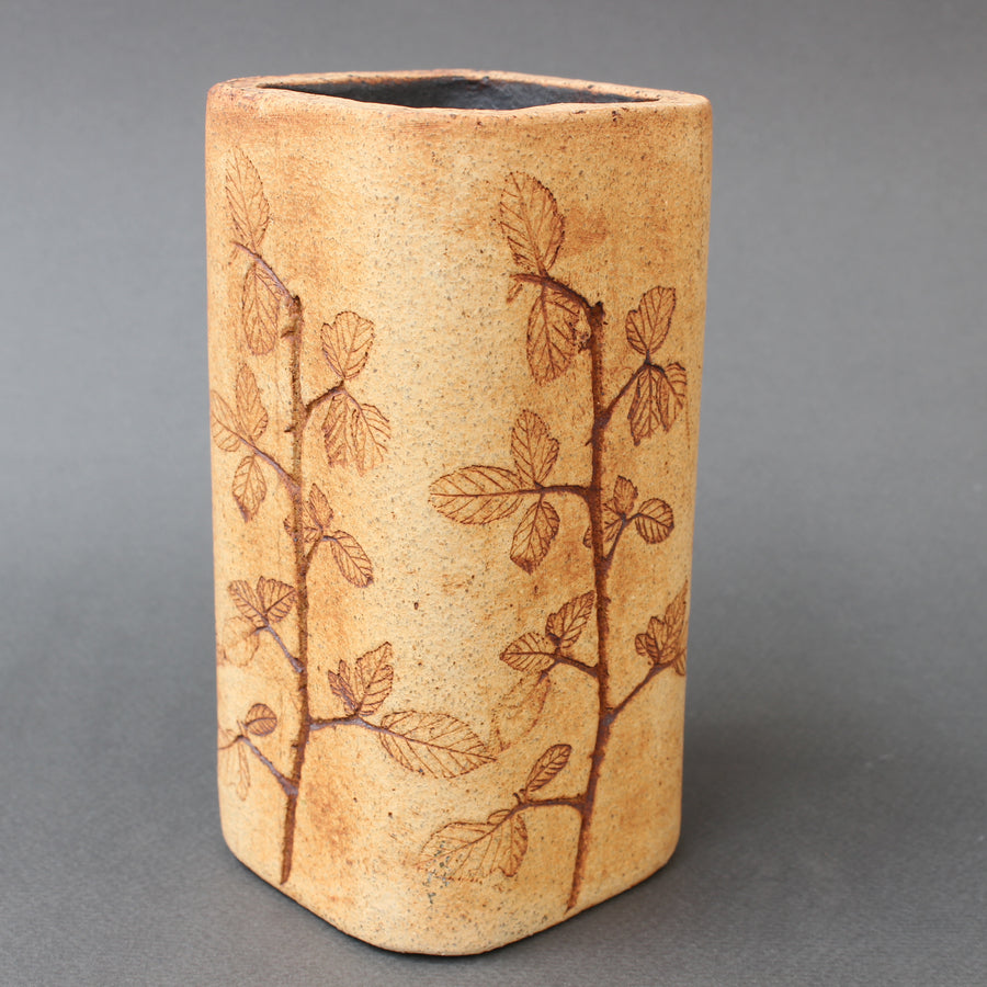 Mid-Century Ceramic Vase by Raymonde Leduc (circa 1960s)