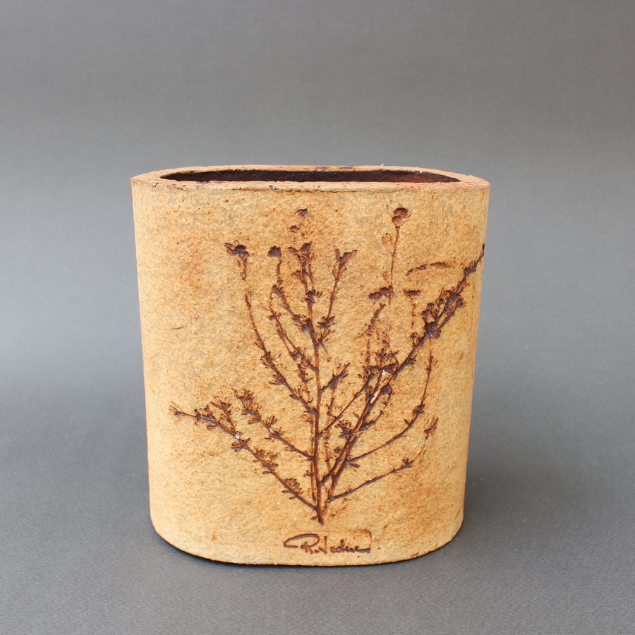 Vintage Ceramic Vase by Raymonde Leduc (circa 1960s)