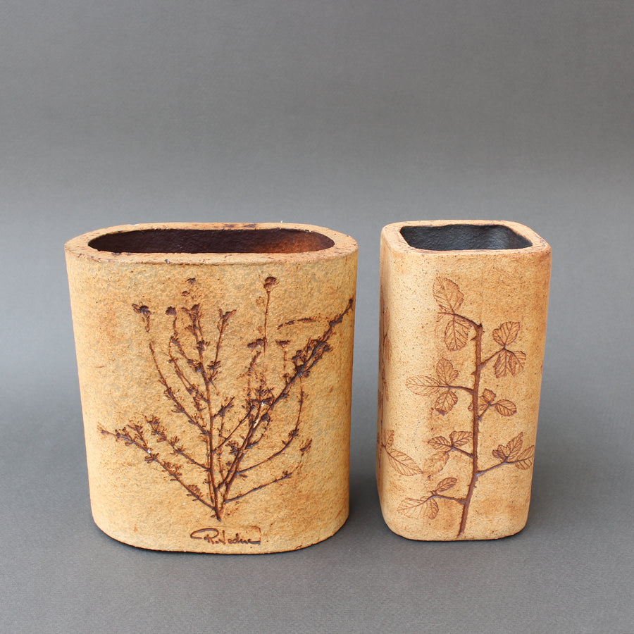 Mid-Century Ceramic Vase by Raymonde Leduc (circa 1960s)