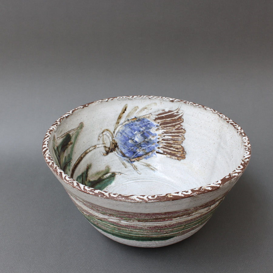 Vintage French Decorative Fruit Bowl by Albert Thirty (circa 1960s)