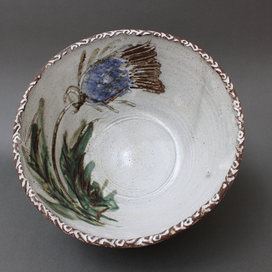 Vintage French Decorative Fruit Bowl by Albert Thirty (circa 1960s)