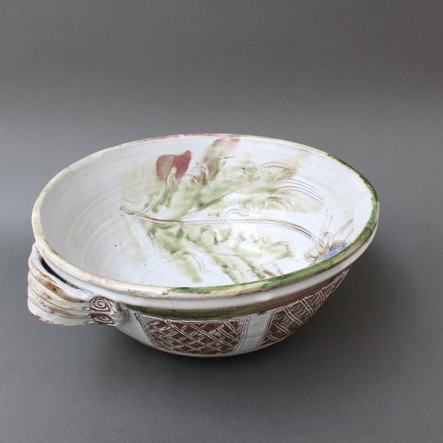 Vintage French Decorative Fruit Bowl by Albert Thiry (circa 1960s)