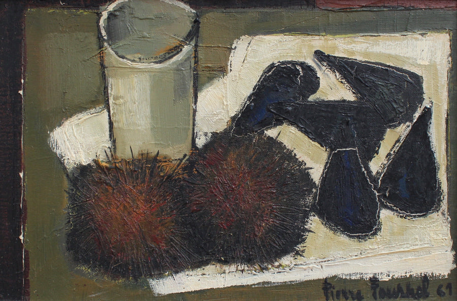 'Still Life with Sea Urchins and Mussels' by Pierre Fournel (1961)