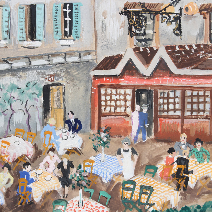 'Restaurant du Coucou Montmartre Paris' by Lucien Génin (circa 1930s)