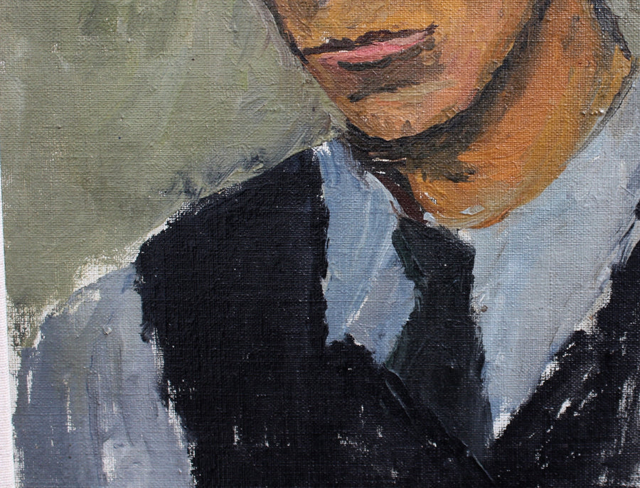 'Portrait of a Young Man' by Unknown Artist (circa 1950s)