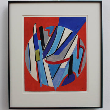 'Composition with Circles' by James Pichette (circa 1970s)