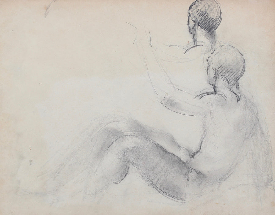 'Posing Nude Male' by Guillaume Dulac (circa 1920s)