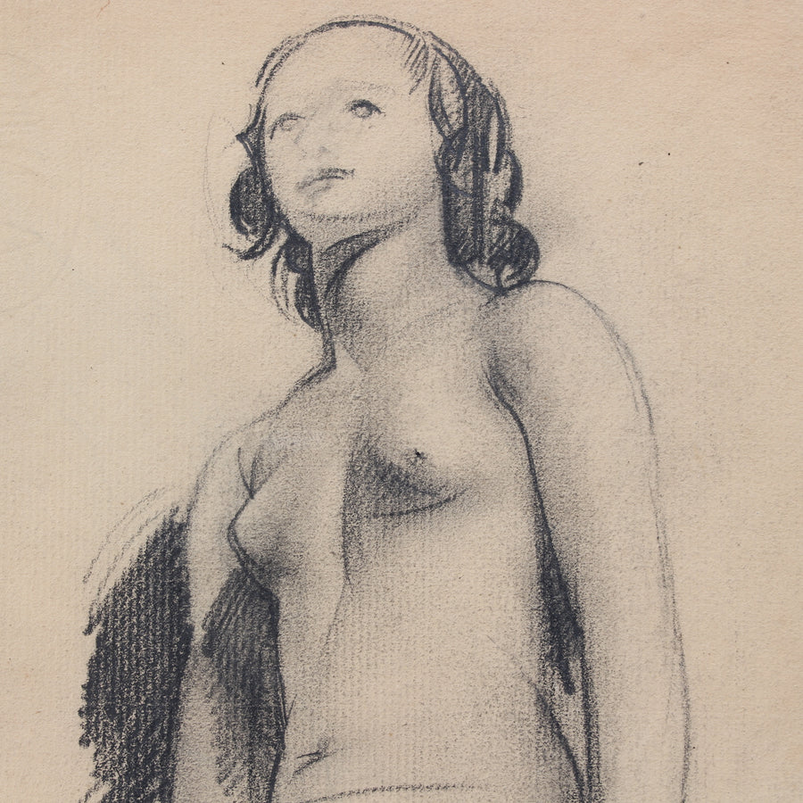 'The Seated Nude' by Guillaume Dulac (circa 1920s)