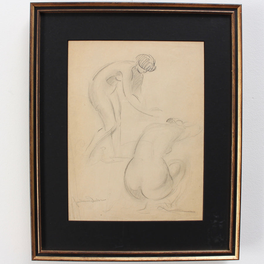 'Two Nudes Posing' by Guillaume Dulac (circa 1920s)