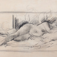 'Reclining Nude' by Guillaume Dulac (circa 1920s)