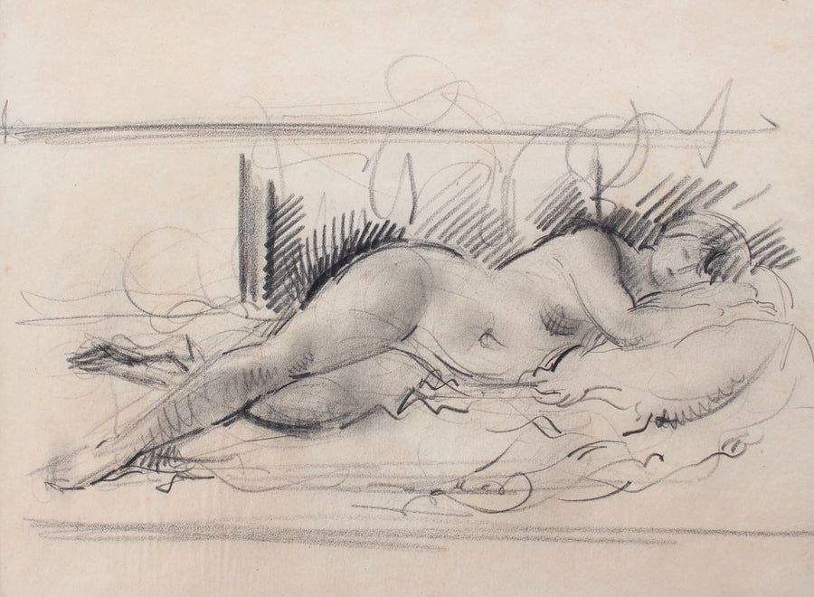 'Reclining Nude' by Guillaume Dulac (circa 1920s)