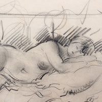 'Reclining Nude' by Guillaume Dulac (circa 1920s)