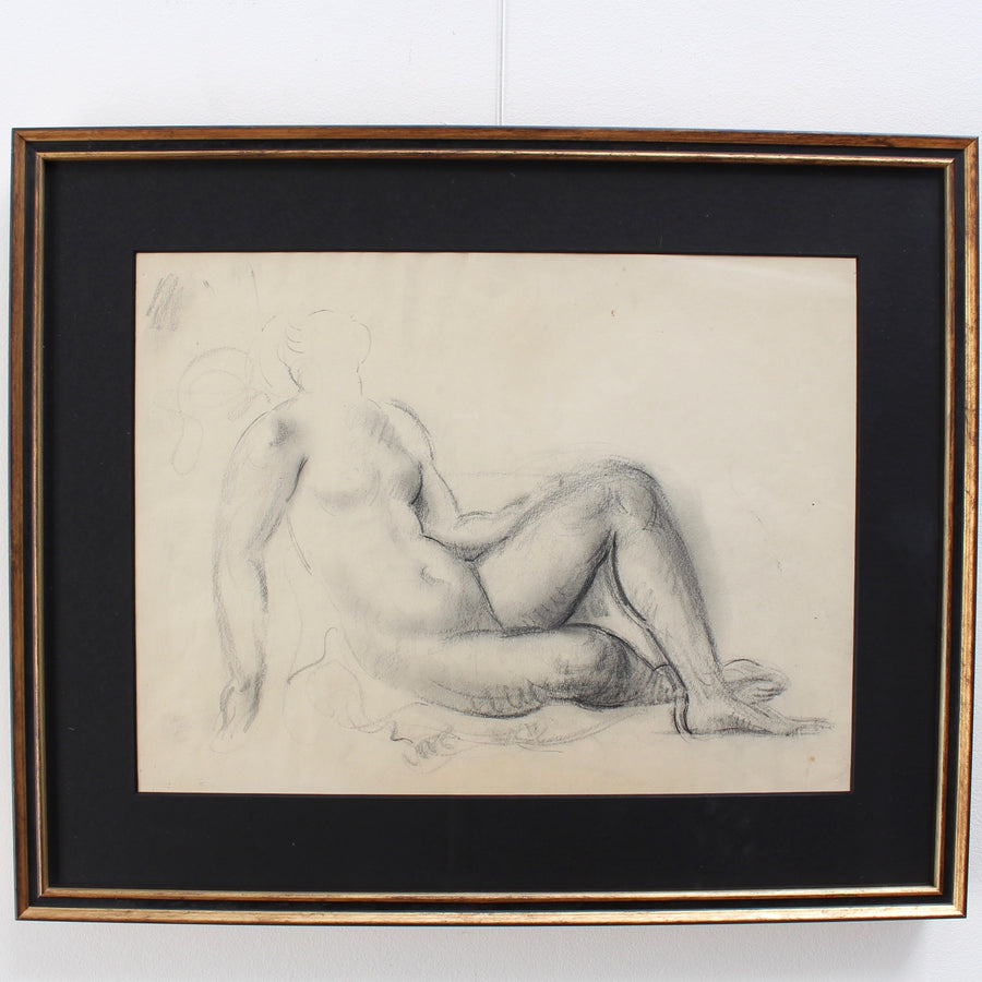 'Study of Reclining Nude' by Guillaume Dulac (circa 1920s)