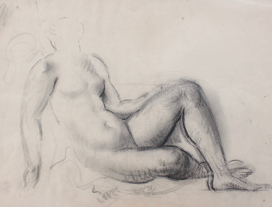 'Study of Reclining Nude' by Guillaume Dulac (circa 1920s)