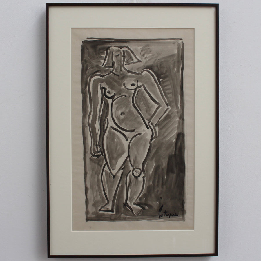 'Standing Nude' by Louis Latapie (circa 1940s)