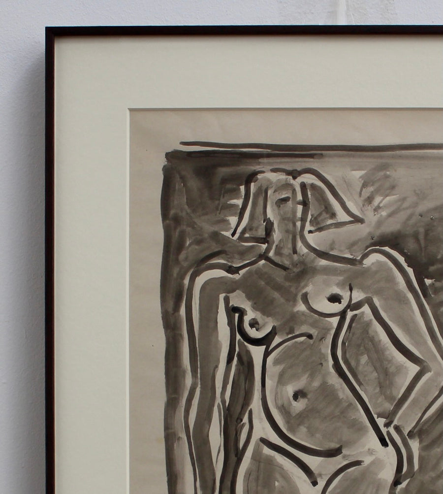 'Standing Nude' by Louis Latapie (circa 1940s)