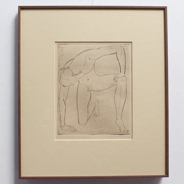 'Study of a Nude Young Man' by KHK (1958)