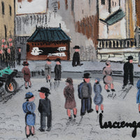 'View of Saint-Médard Church Paris' by Lucien Génin (circa 1930s)