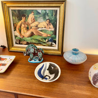 Decorative French Ceramic Bowl by Mado Jolain (circa 1950s)