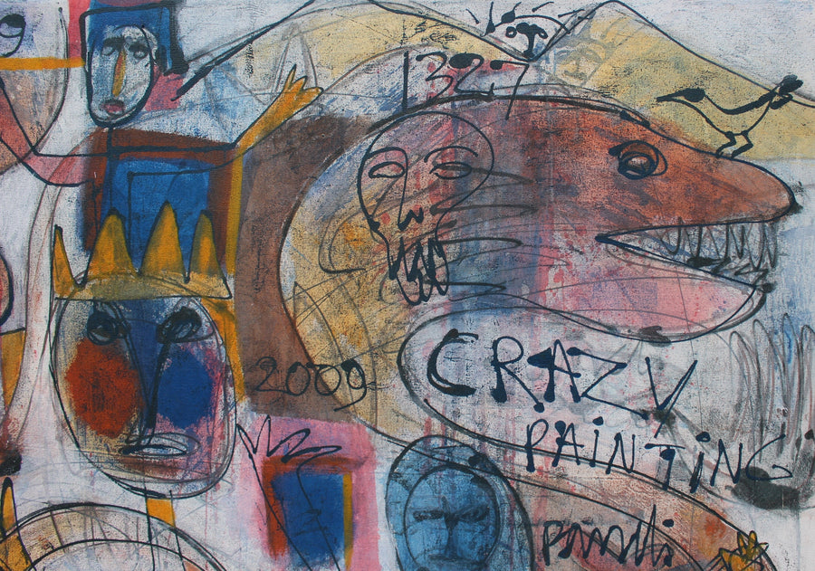 'Crazy Painting' - Pandi (I Nyoman Sutaria) (2009)
