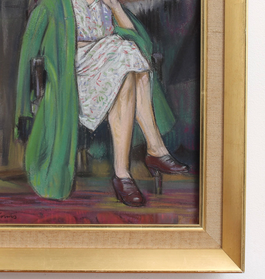 'The Green Coat' by W. Worms (circa 1950s)