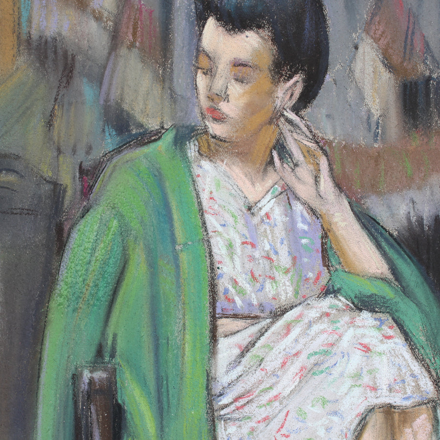 'The Green Coat' by W. Worms (circa 1950s)