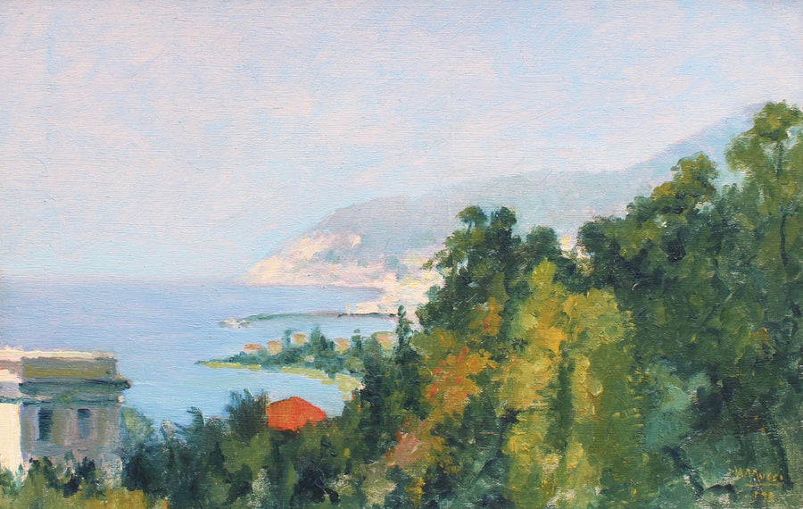 'View of San Remo' by Angelo Mucci (1937)