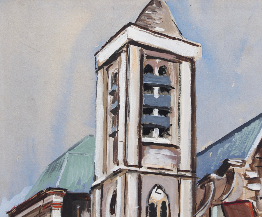 'Church of Saint-Nicolas du Chardonnet in Paris' by Lucien Génin (circa 1930s)