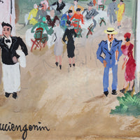 'Emile's Tavern' by Lucien Génin (circa 1930s)
