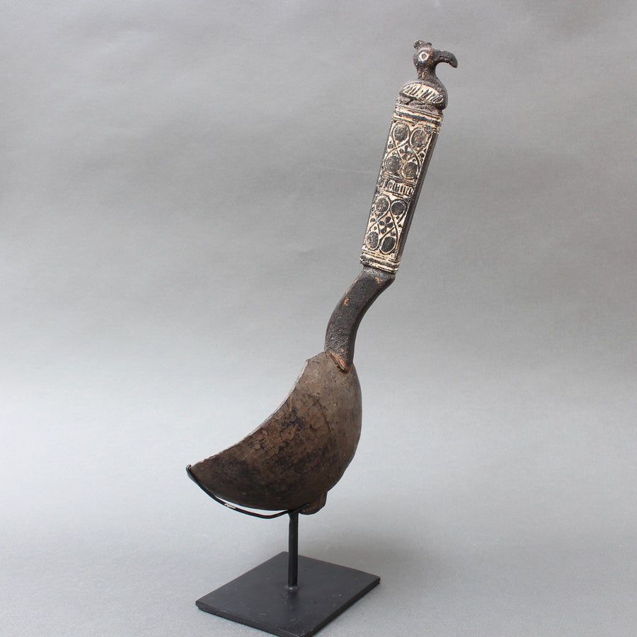 Ritual Ladle of Wood and Coconut Shell from Timor Island, Indonesia (circa 1950s)